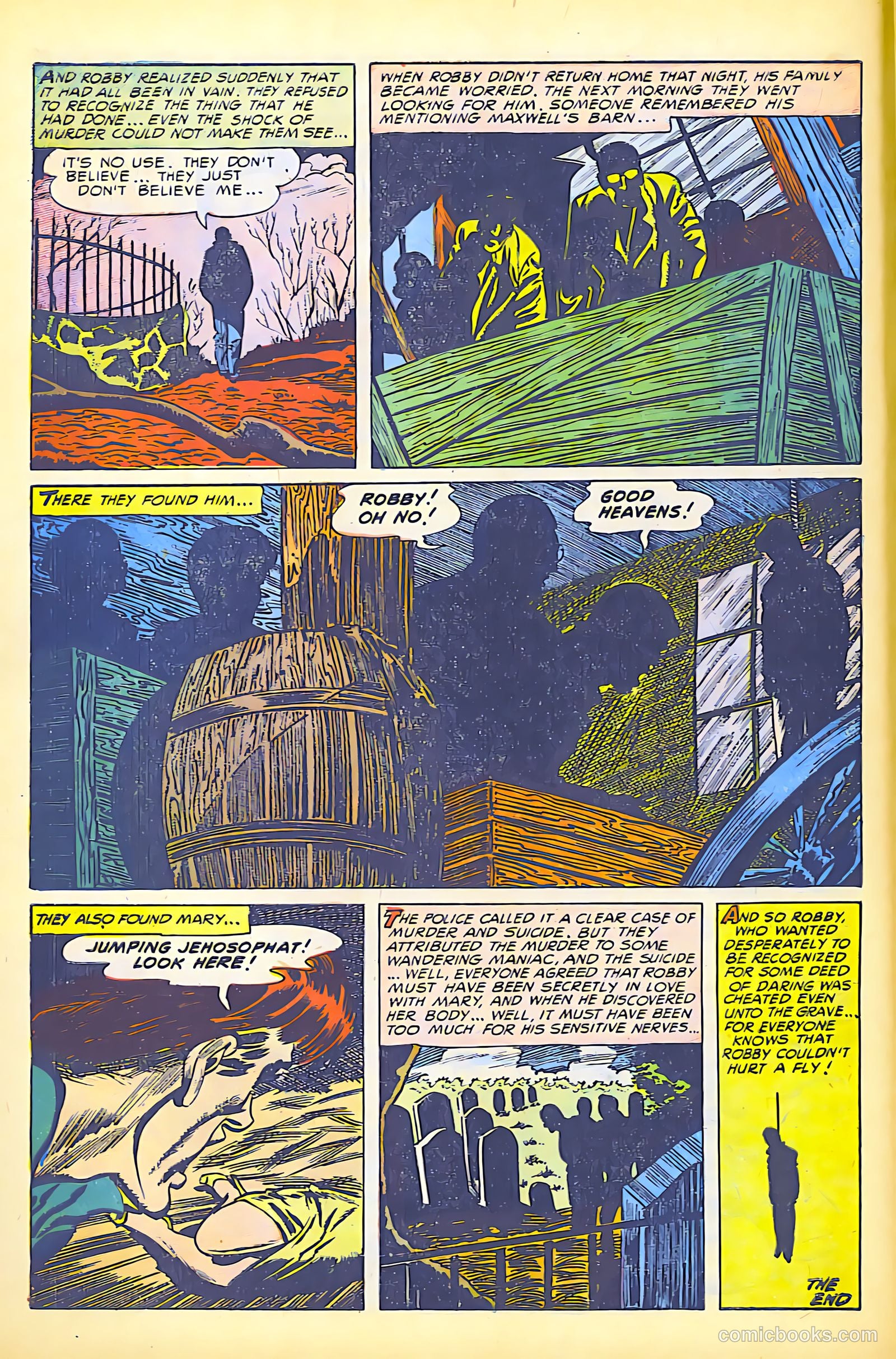 Weird Mysteries #8 (1954) — page 8 of 32