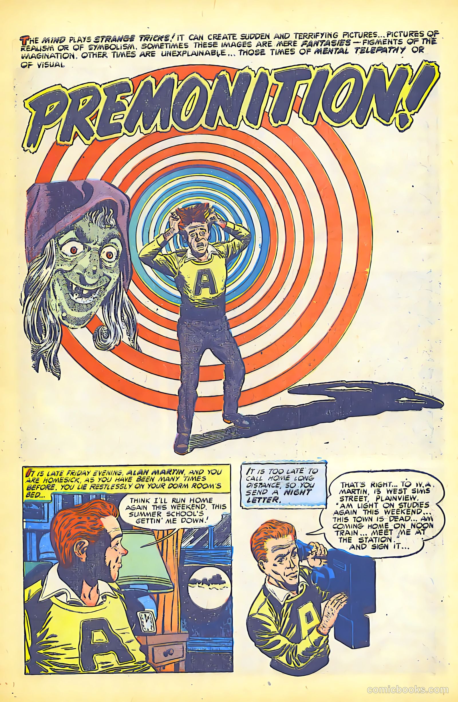 Weird Mysteries #8 (1954) — page 9 of 32