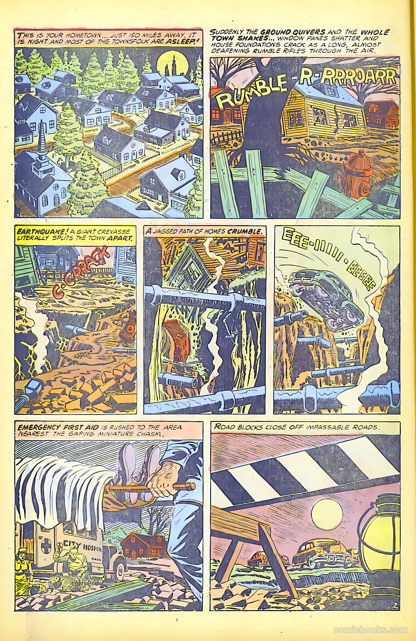 Weird Mysteries #8 (1954) — page 10 of 32