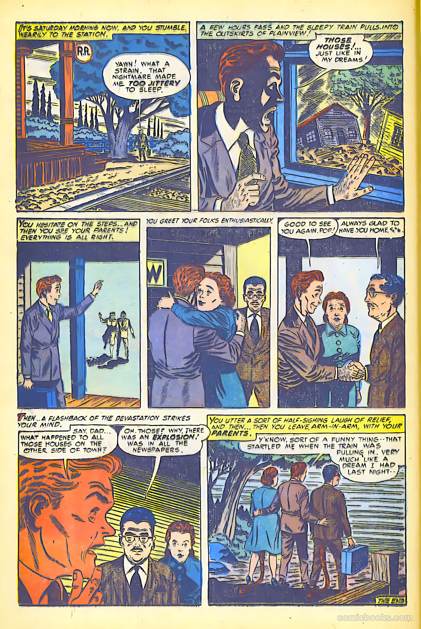 Weird Mysteries #8 (1954) — page 12 of 32