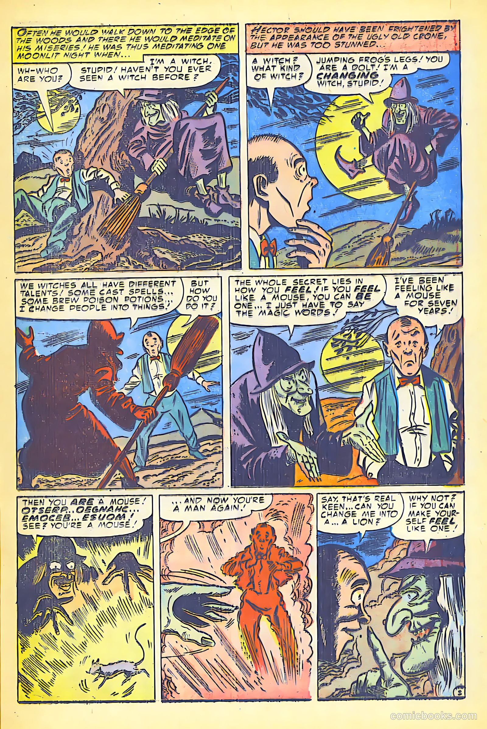 Weird Mysteries #8 (1954) — page 14 of 32