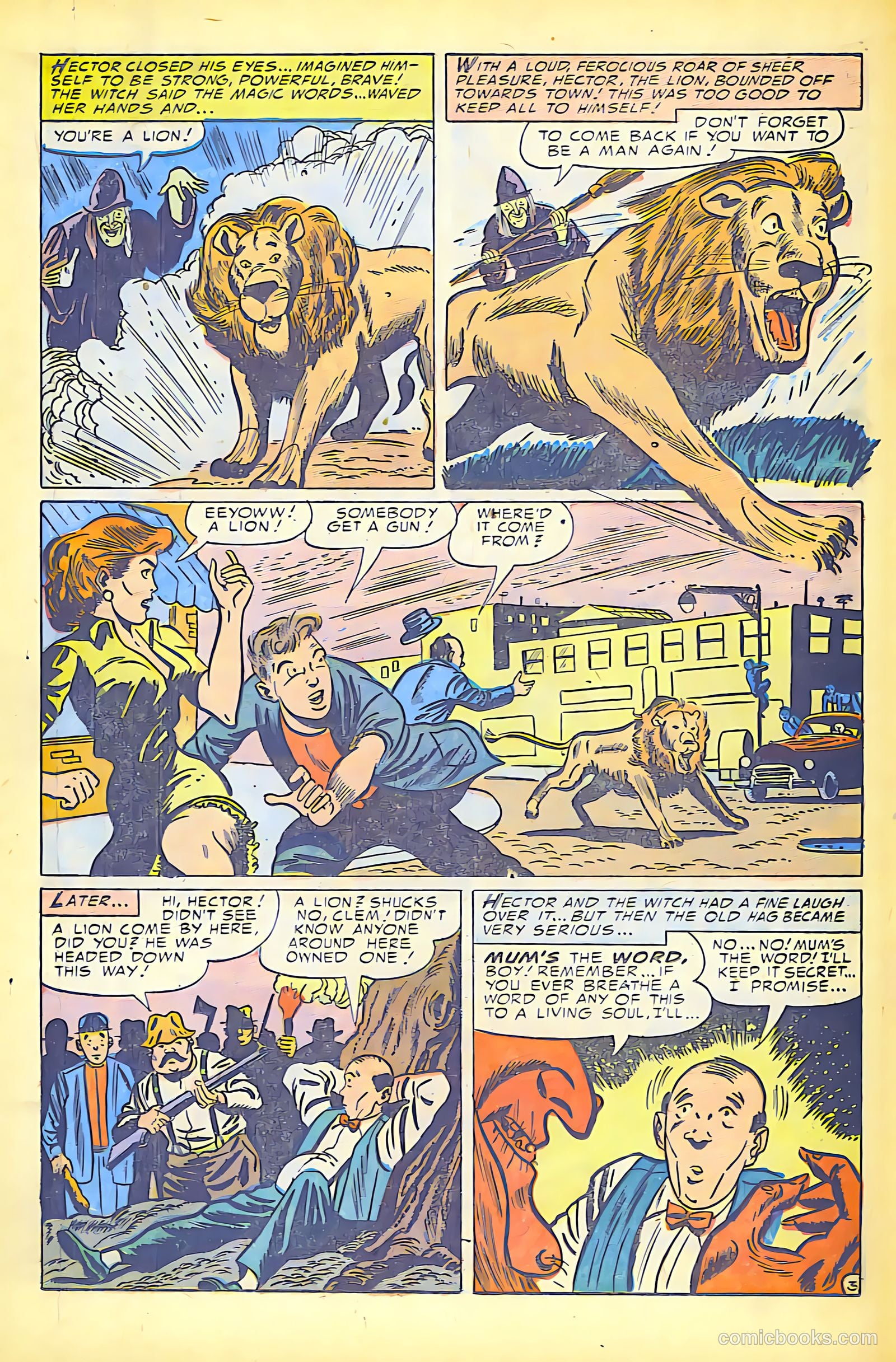 Weird Mysteries #8 (1954) — page 15 of 32