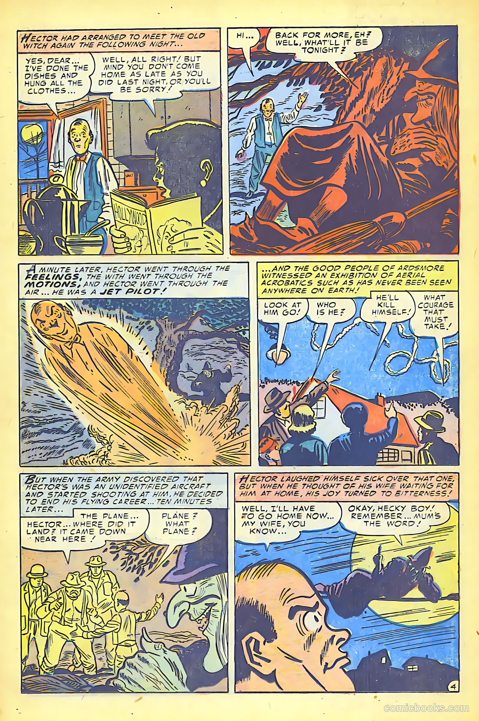 Weird Mysteries #8 (1954) — page 16 of 32