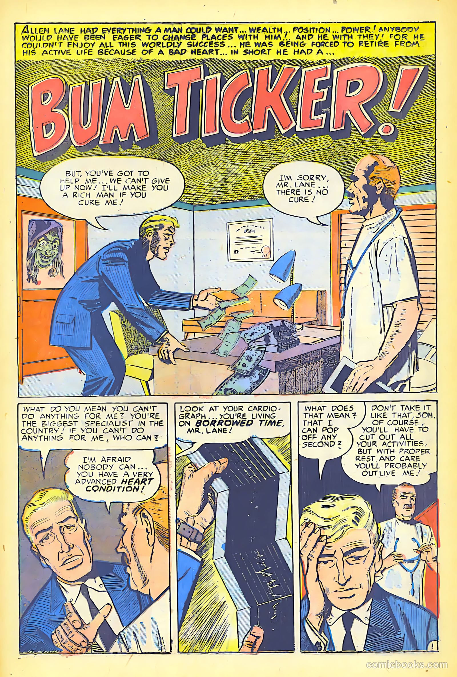 Weird Mysteries #8 (1954) — page 20 of 32
