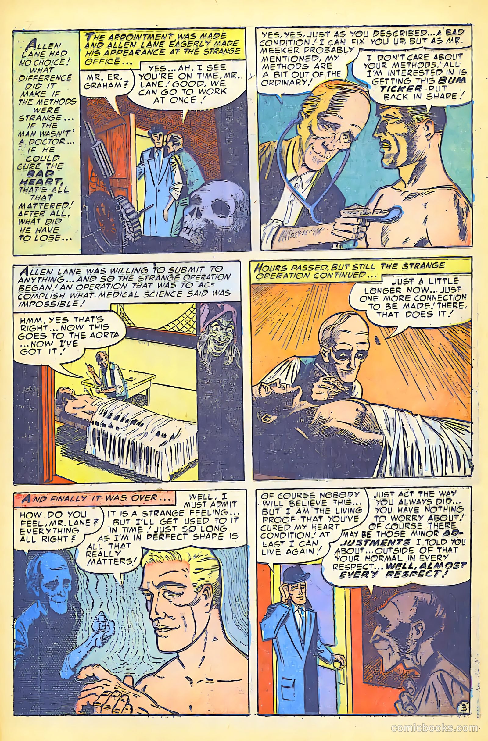Weird Mysteries #8 (1954) — page 22 of 32