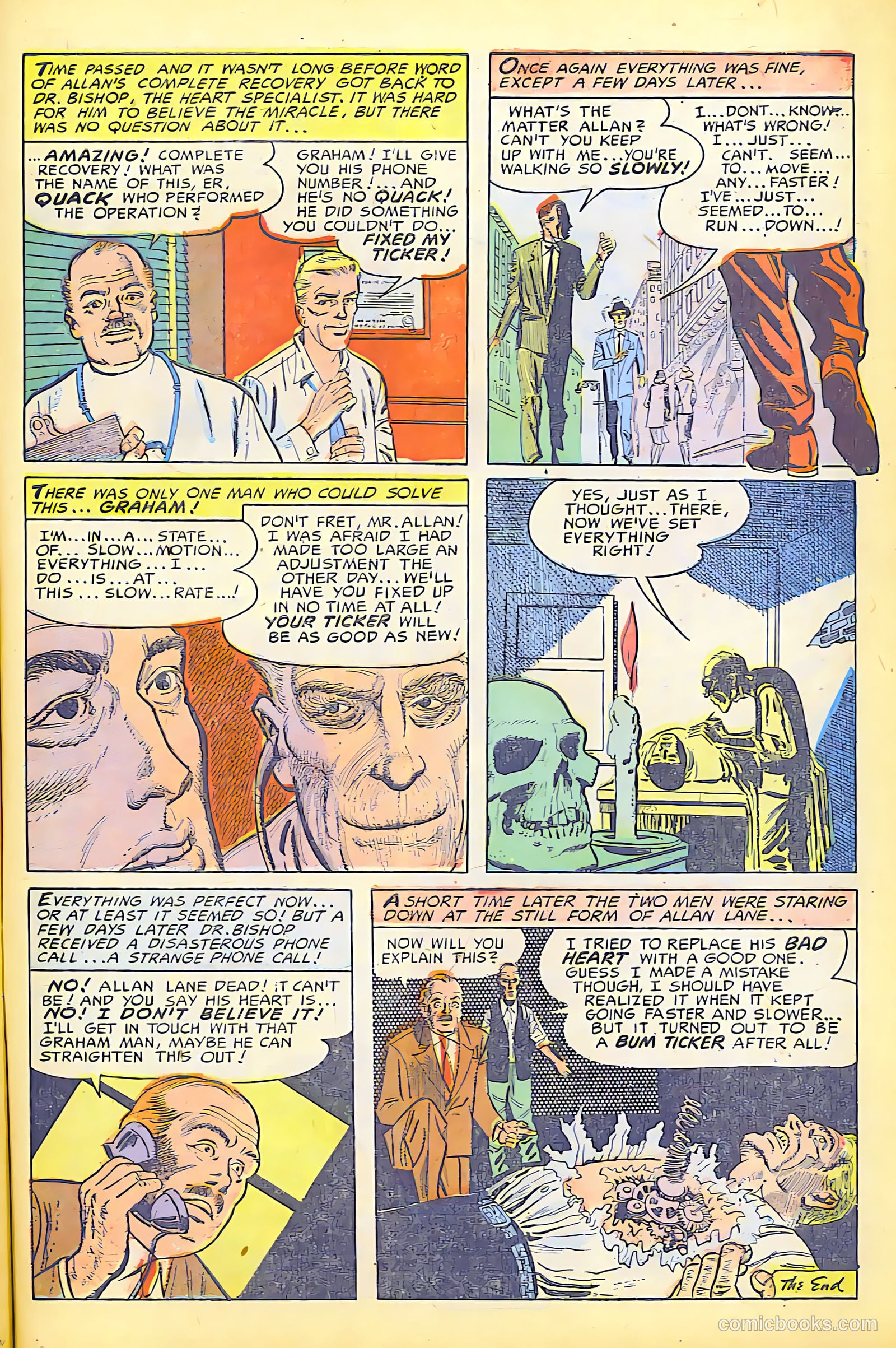 Weird Mysteries #8 (1954) — page 24 of 32