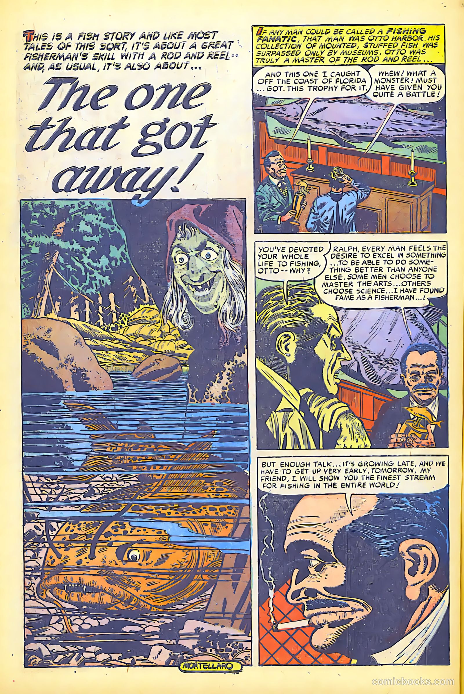 Weird Mysteries #8 (1954) — page 25 of 32