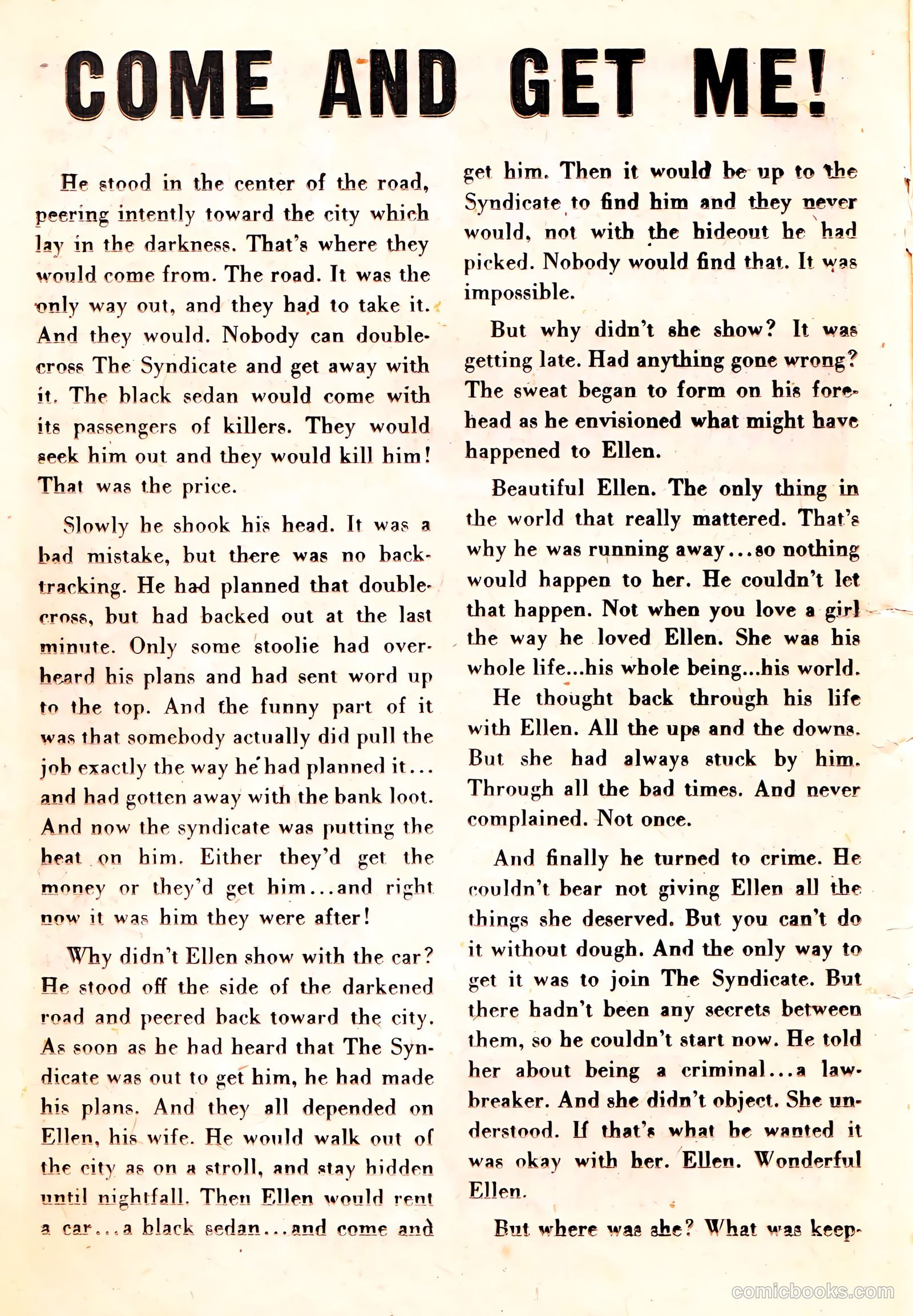 Weird Mysteries #8 (1954) — page 30 of 32