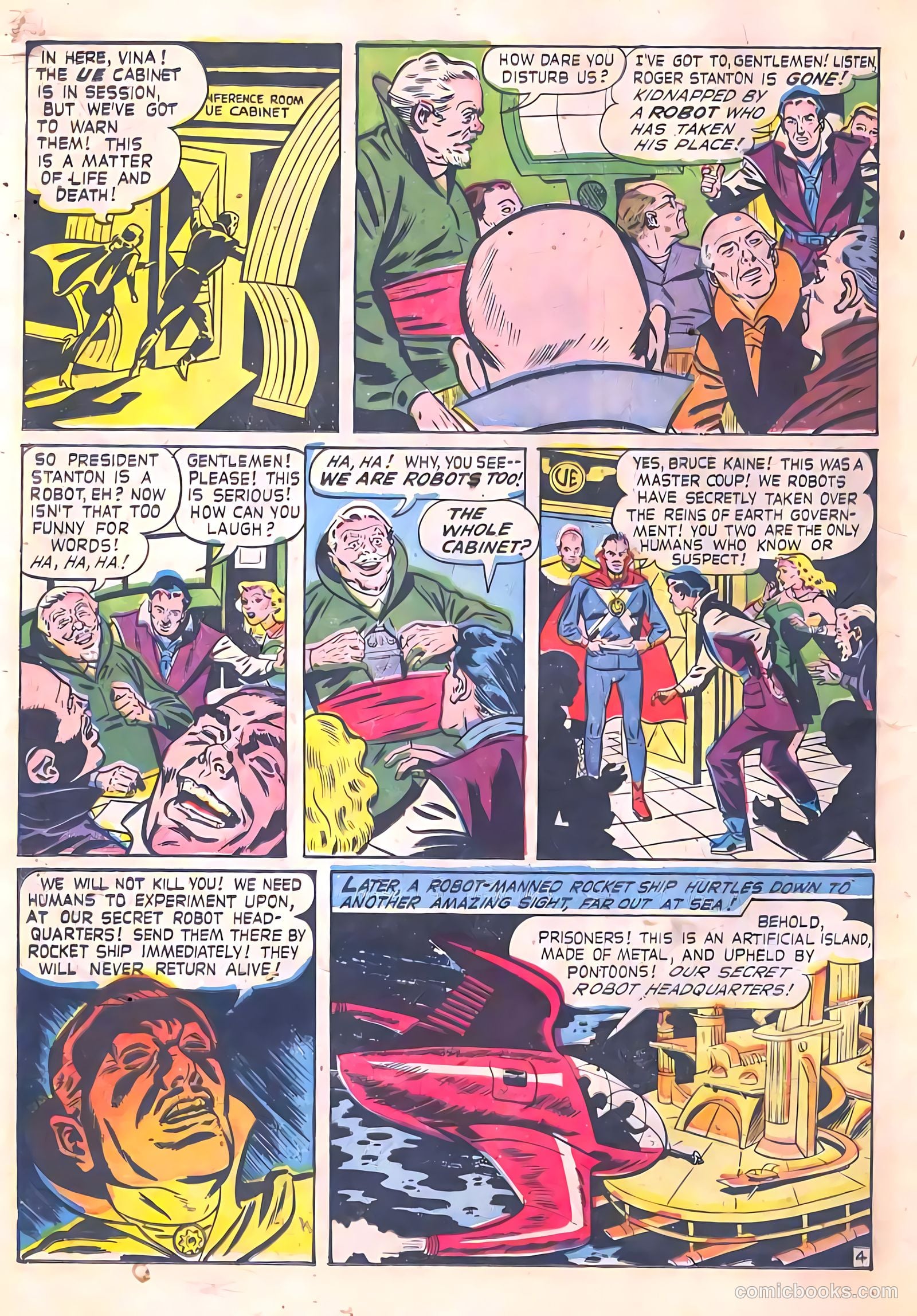 Weird Thrillers #1 (1951) — page 15