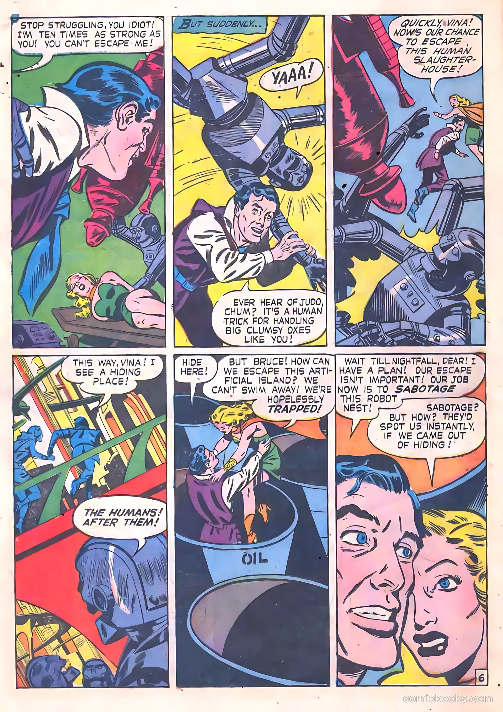 Weird Thrillers #1 (1951) — page 17
