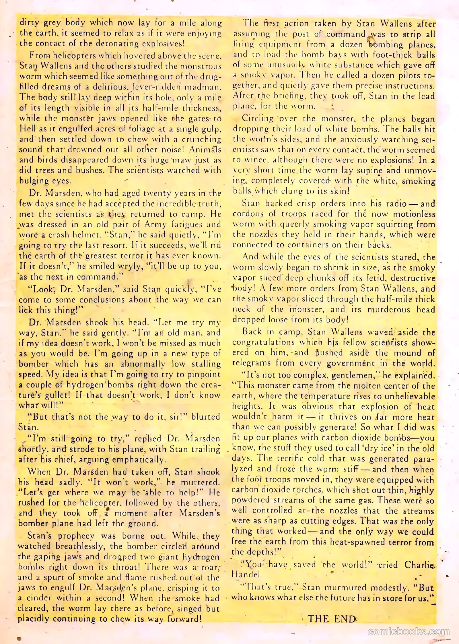 Weird Thrillers #1 (1951) — page 22