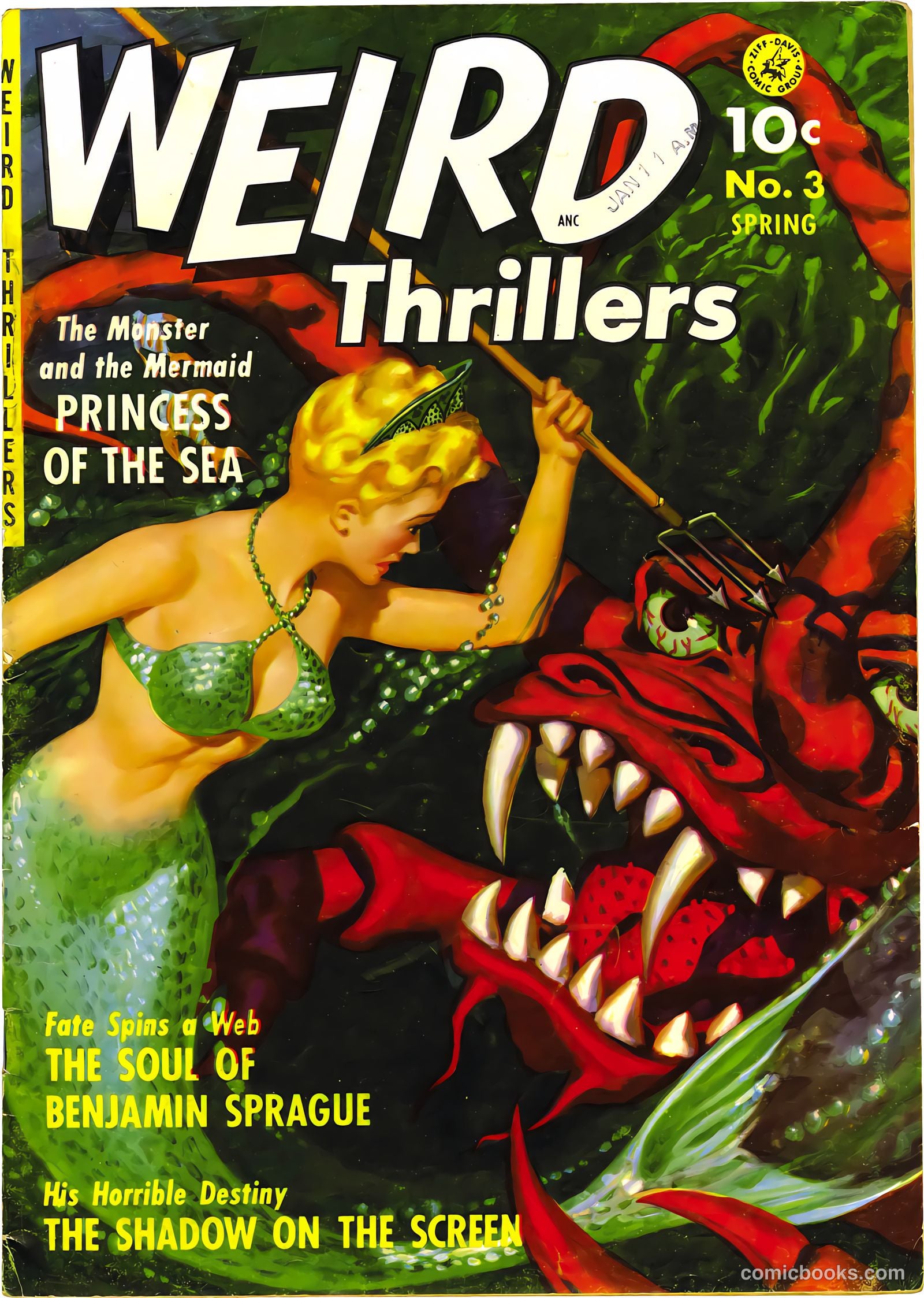 Weird Thrillers #3 (1952) — page 2