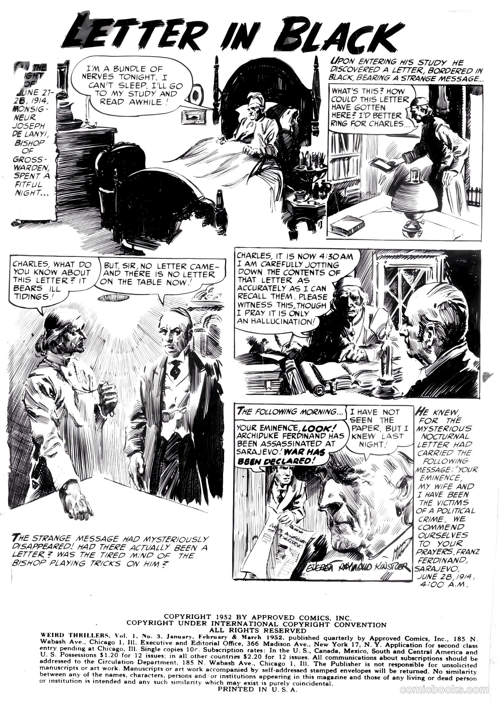Weird Thrillers #3 (1952) — page 3