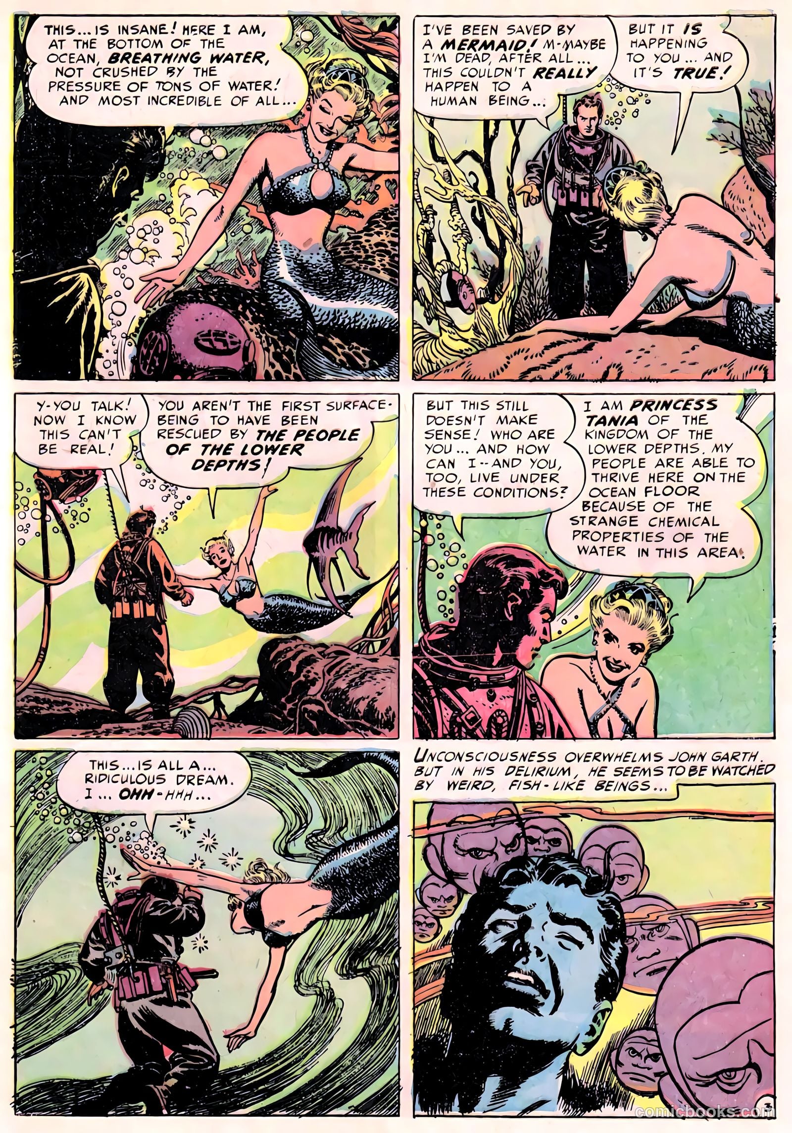 Weird Thrillers #3 (1952) — page 6