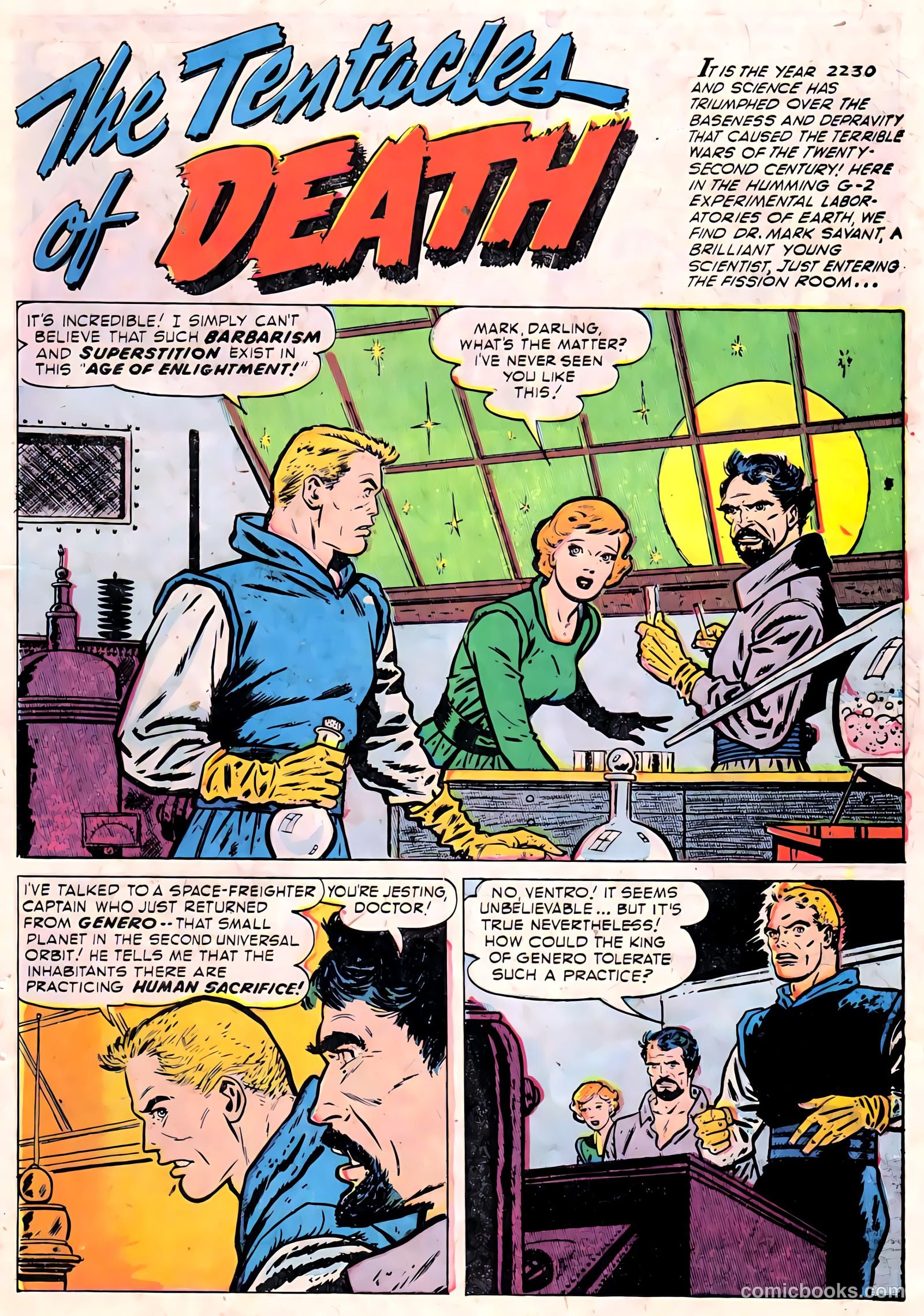 Weird Thrillers #4 (1932) — page 9