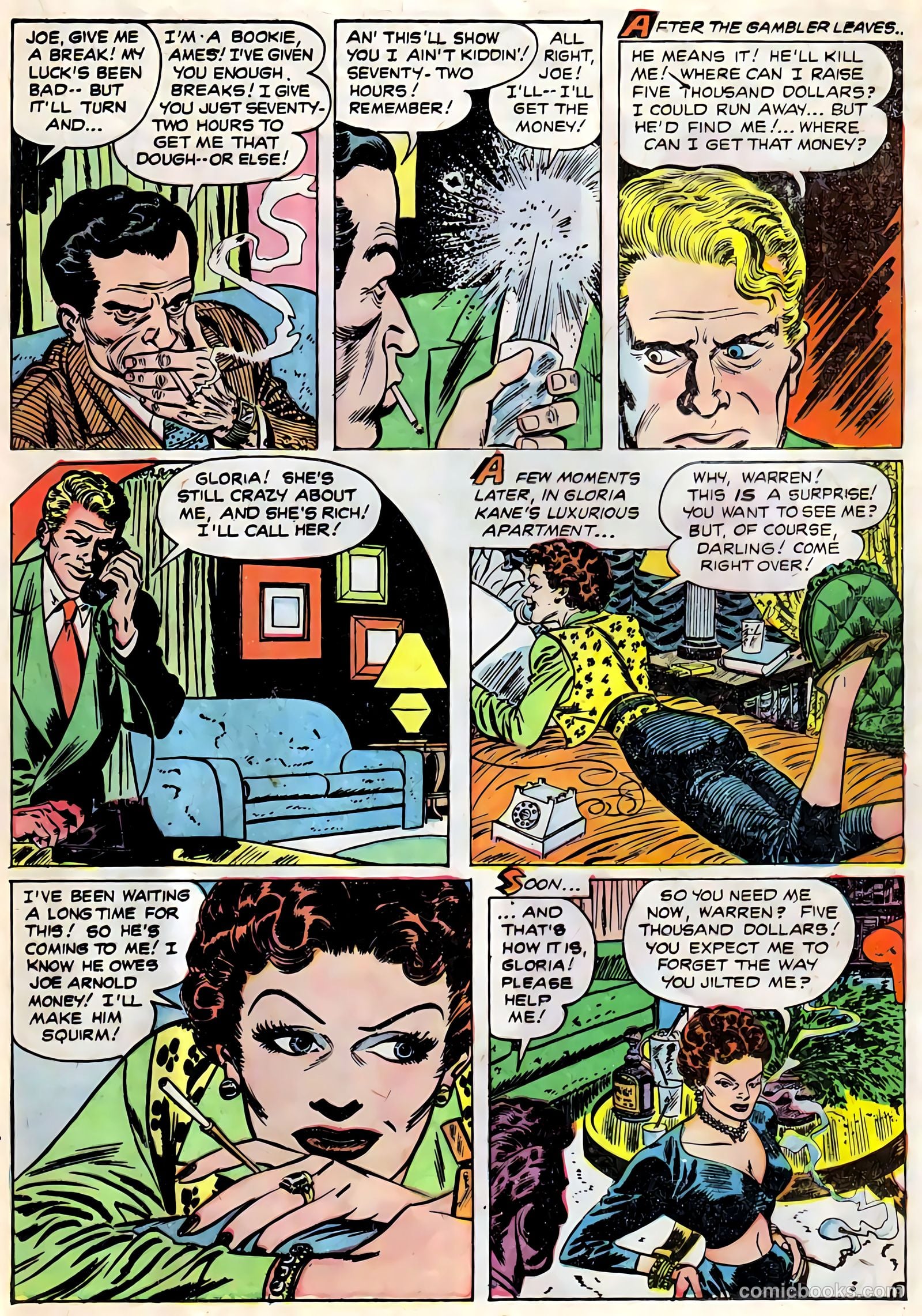 Weird Thrillers #5 (1952) — page 21
