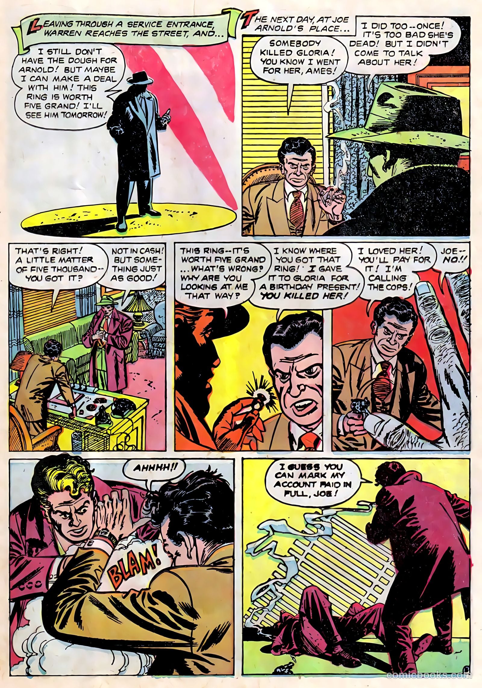 Weird Thrillers #5 (1952) — page 23