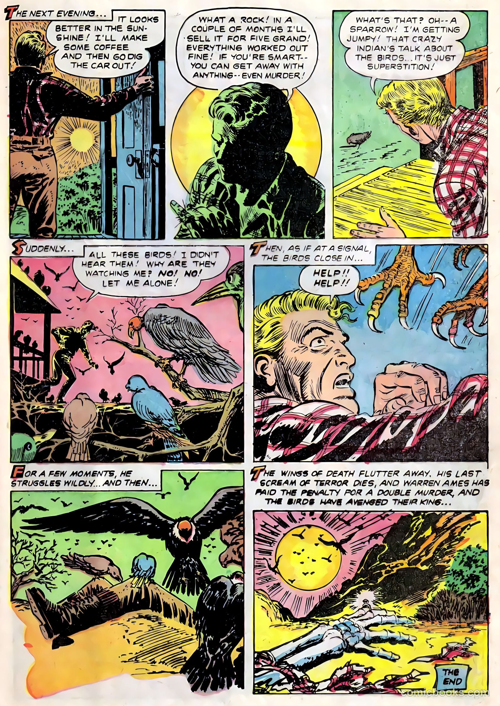 Weird Thrillers #5 (1952) — page 25