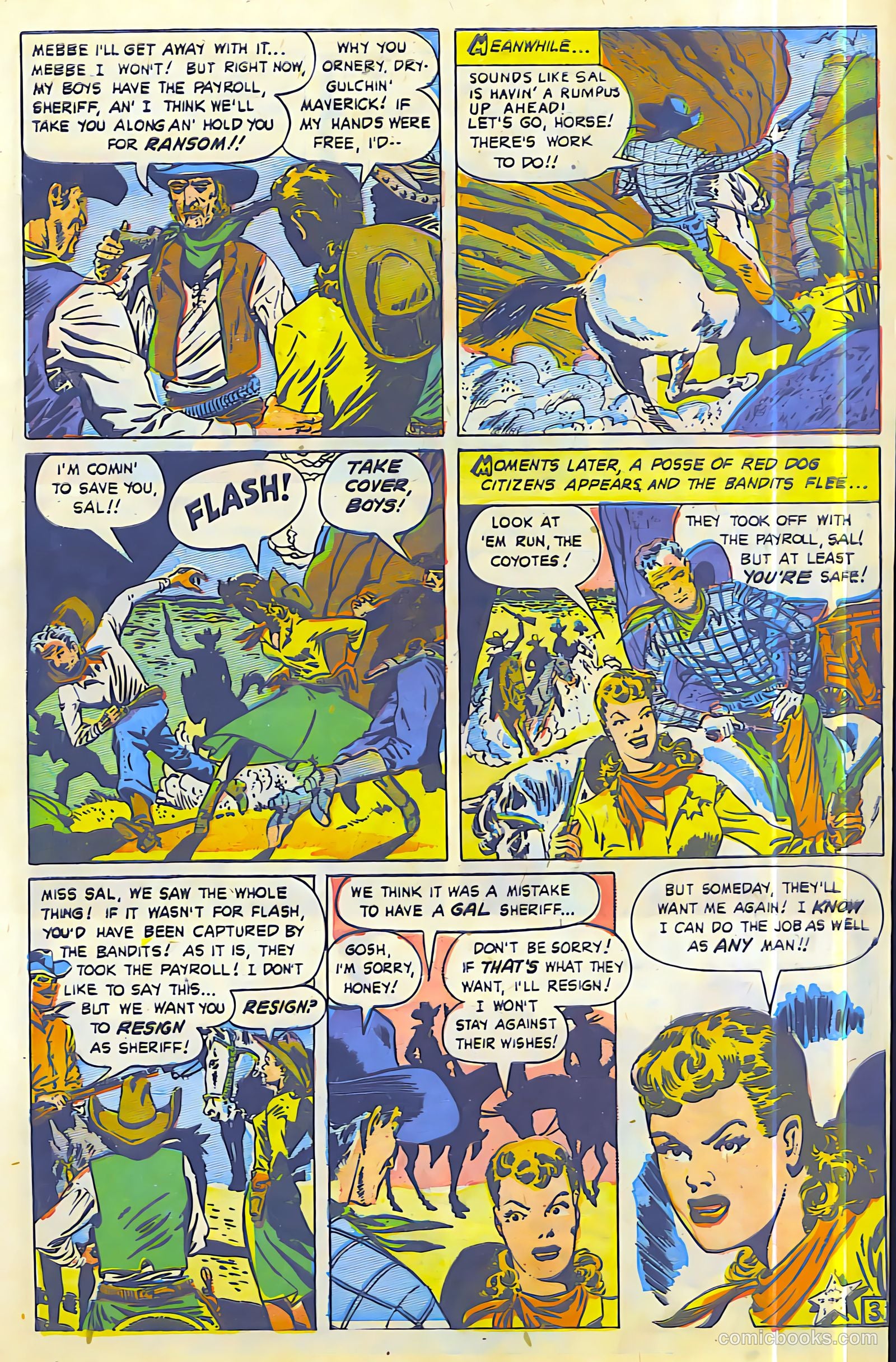 Western Adventures #4 (1949) — page 20 of 31