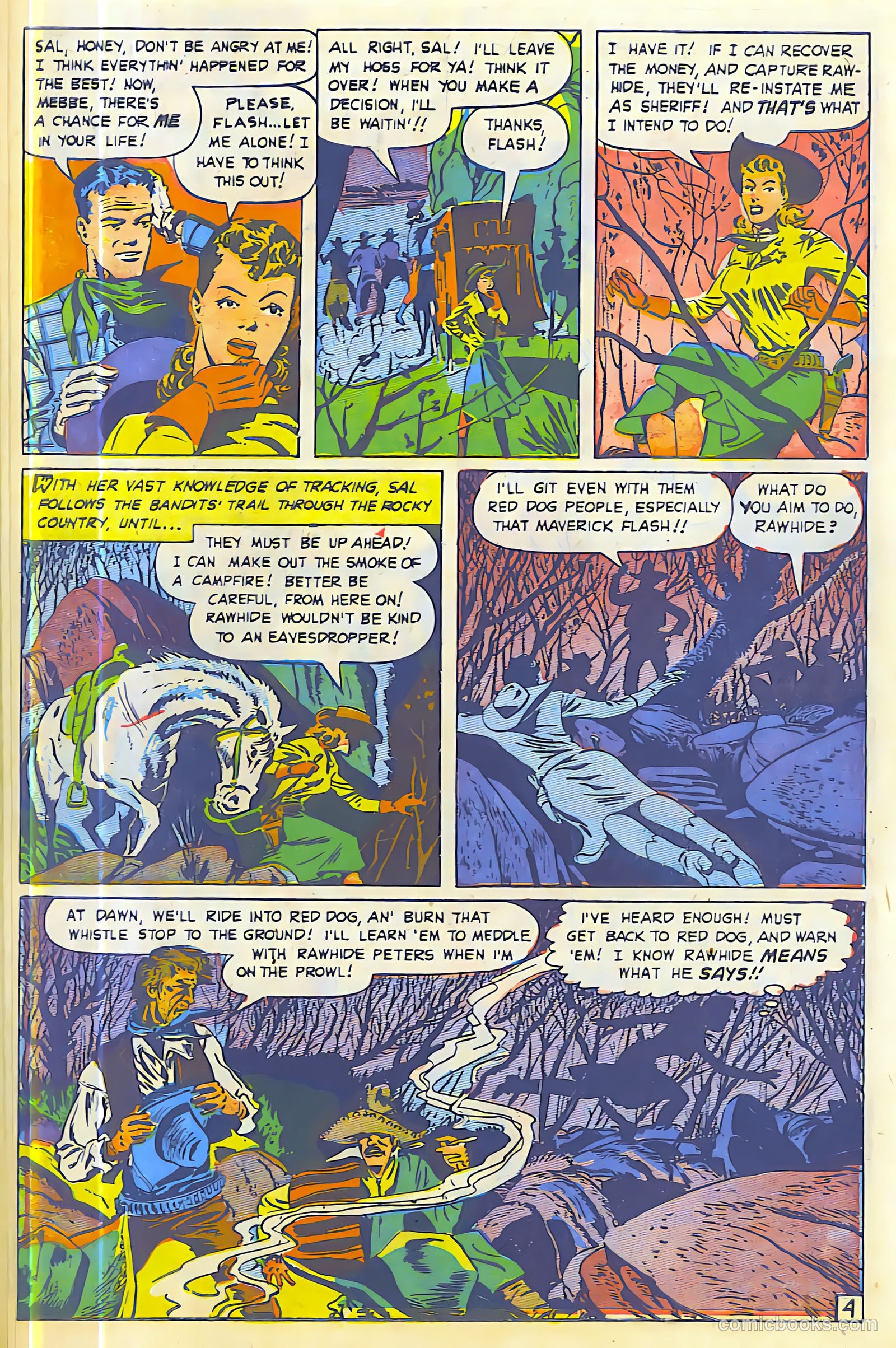 Western Adventures #4 (1949) — page 21 of 31