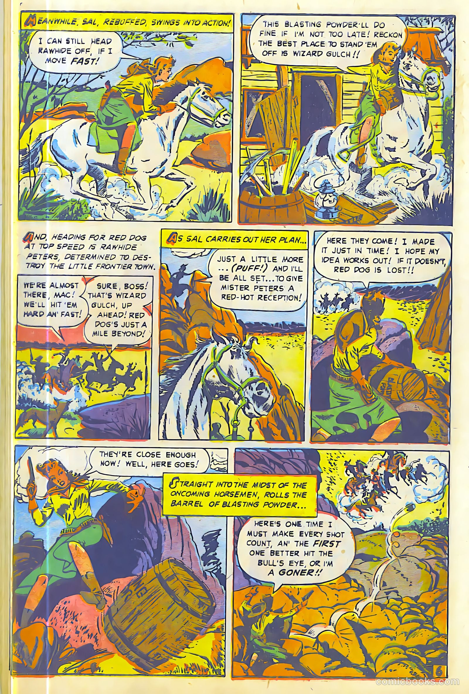 Western Adventures #4 (1949) — page 23 of 31