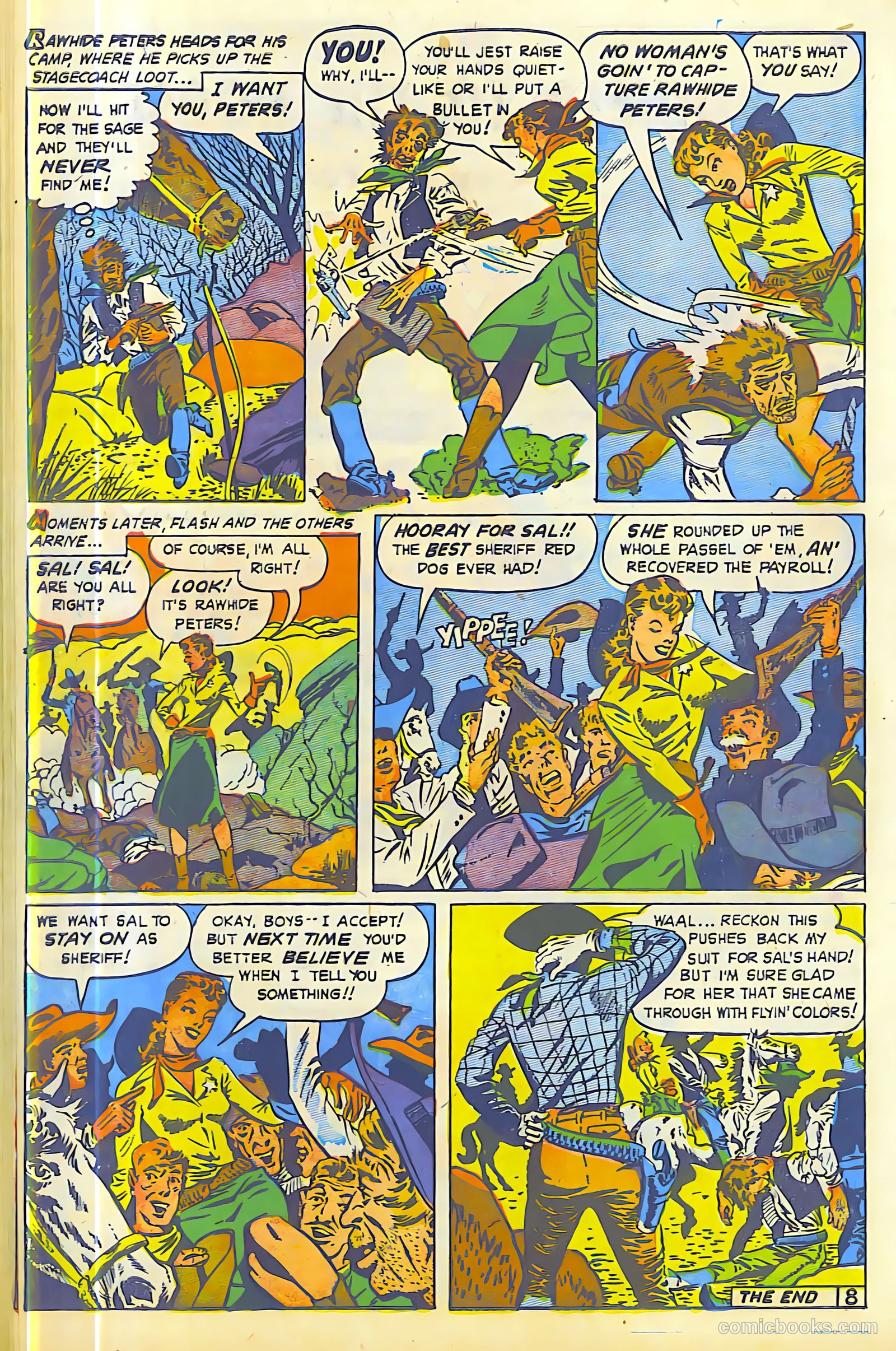 Western Adventures #4 (1949) — page 25 of 31