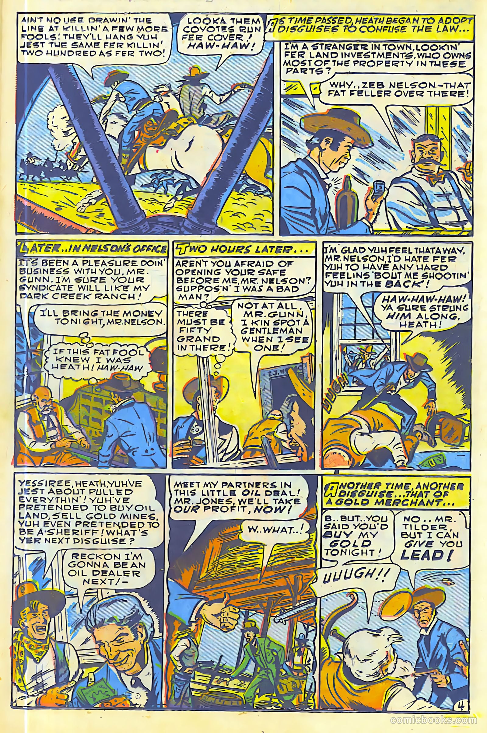 Western Adventures #4 (1949) — page 29 of 31