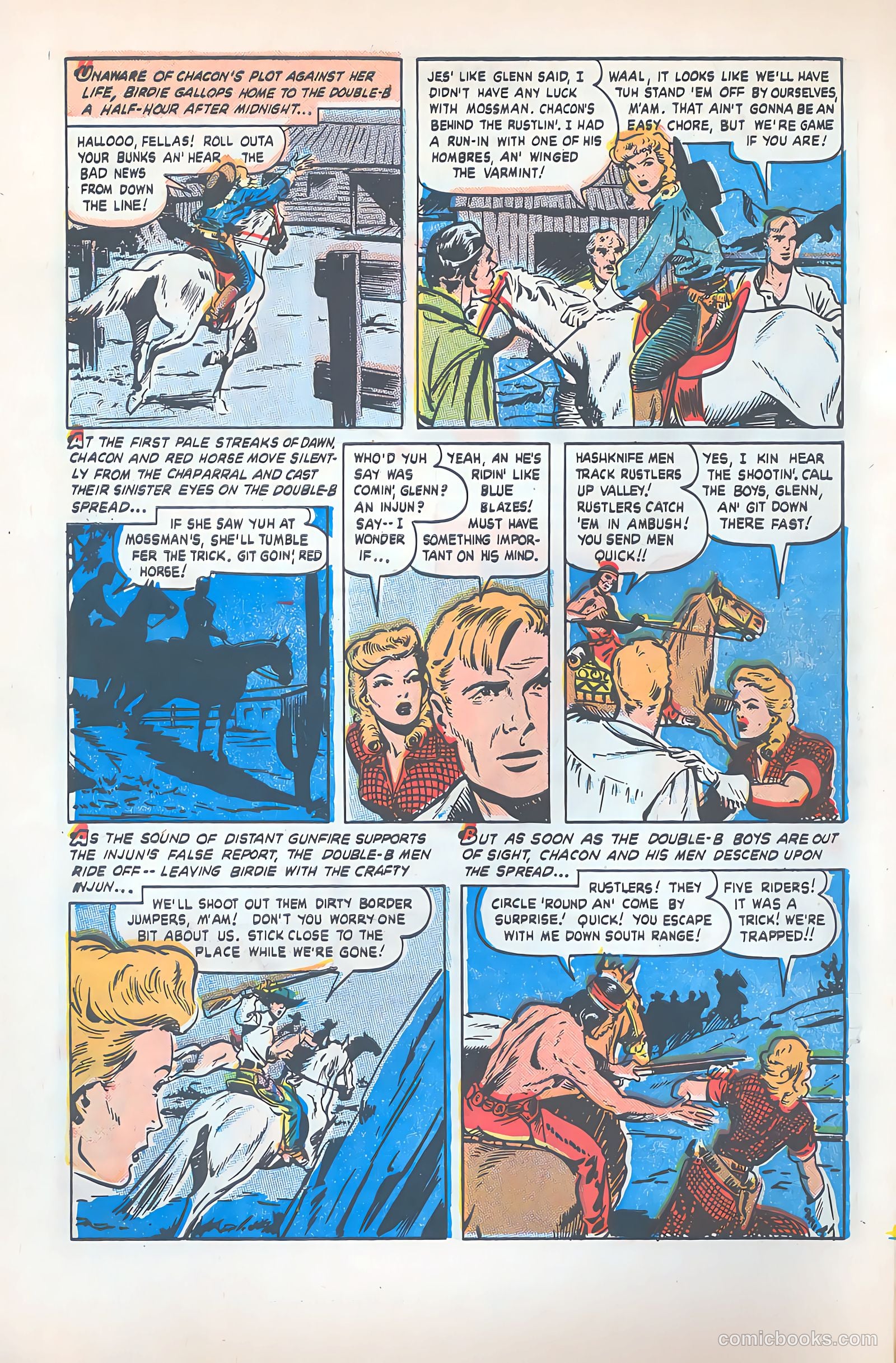 Western Bandit Trails #3 (1949) — page 8 of 37