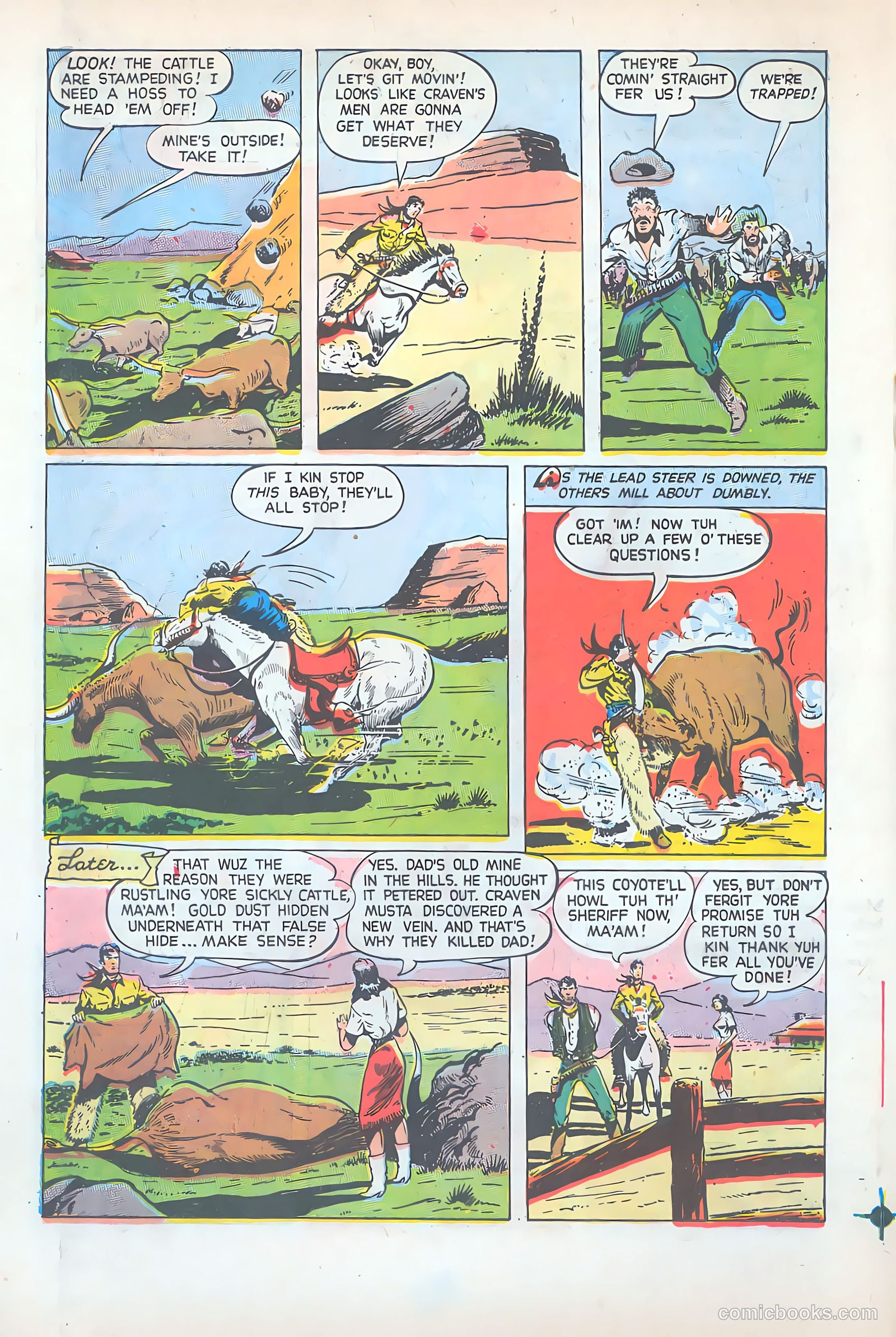 Western Bandit Trails #3 (1949) — page 18 of 37