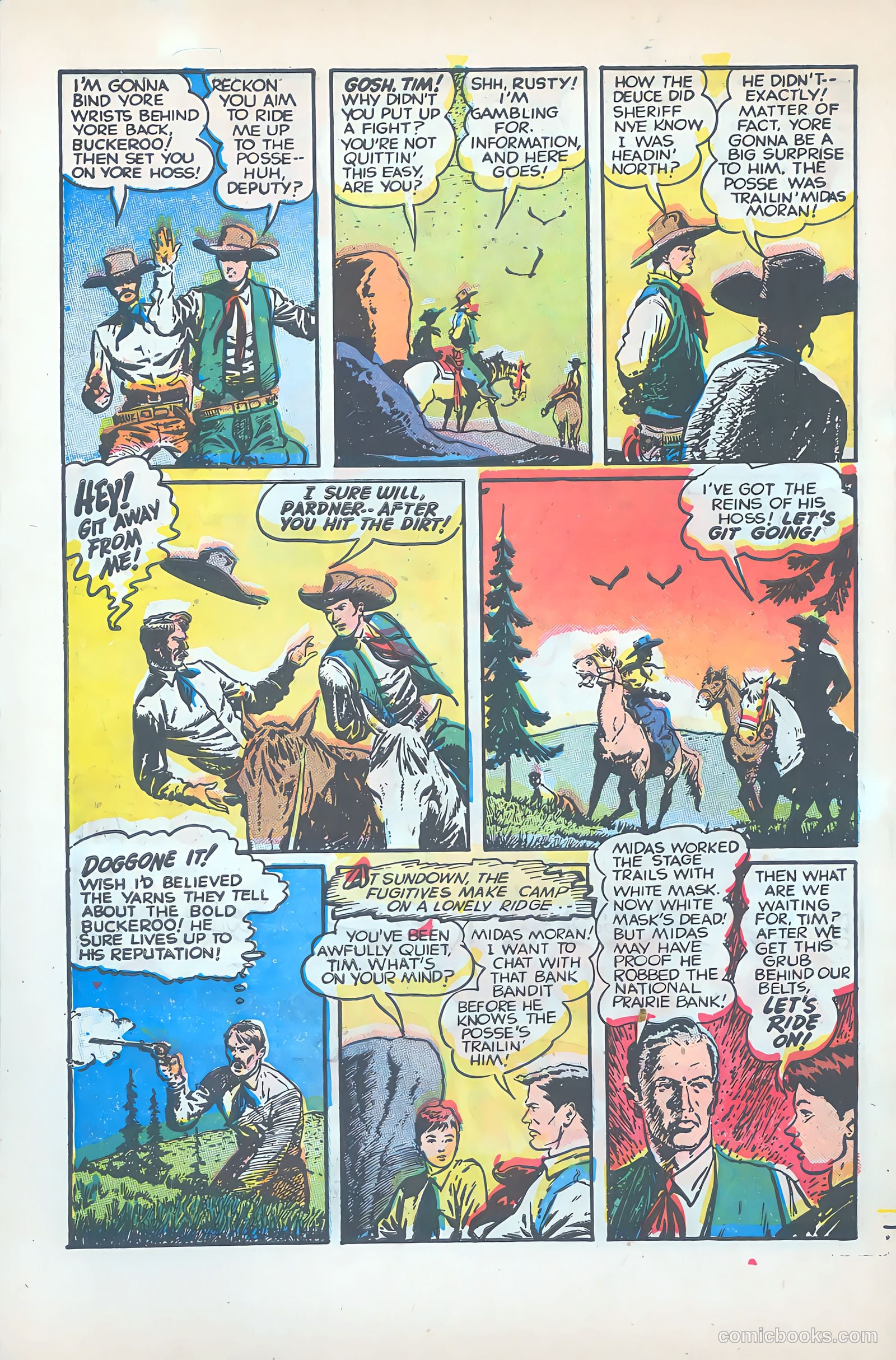 Western Bandit Trails #3 (1949) — page 28 of 37