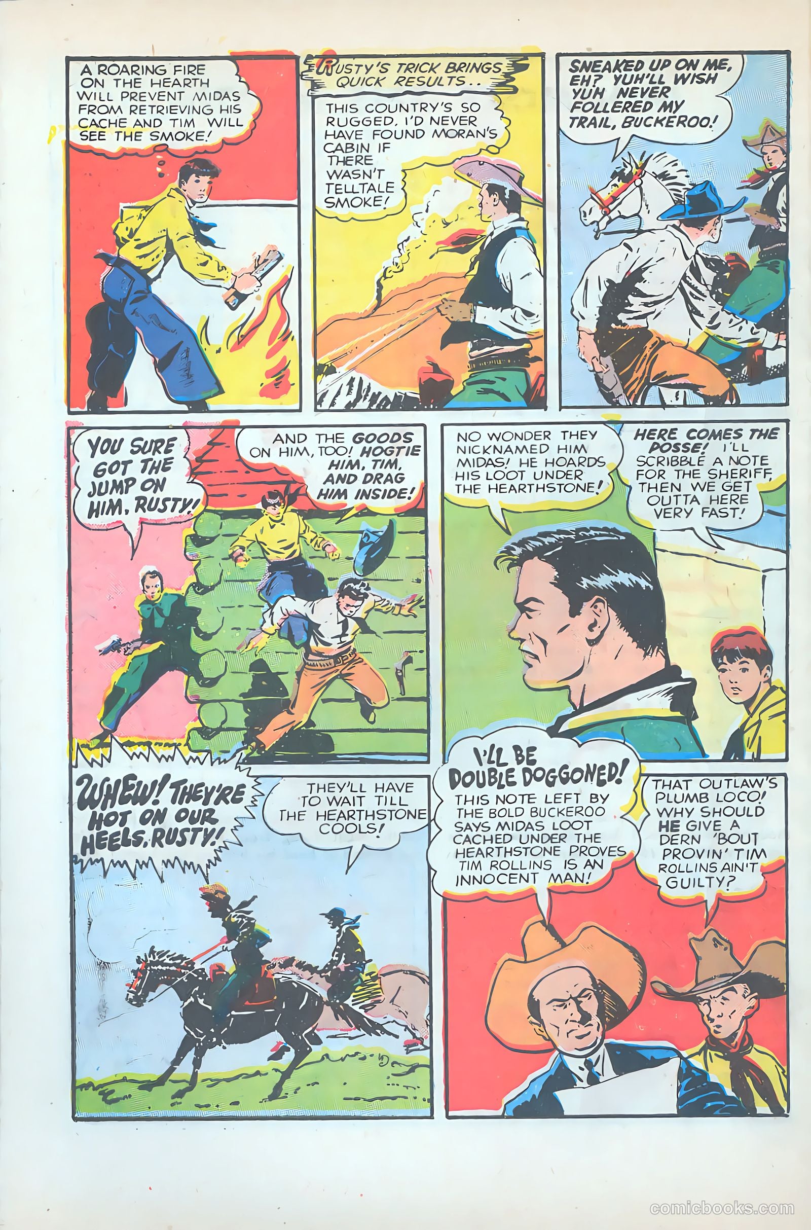 Western Bandit Trails #3 (1949) — page 32 of 37