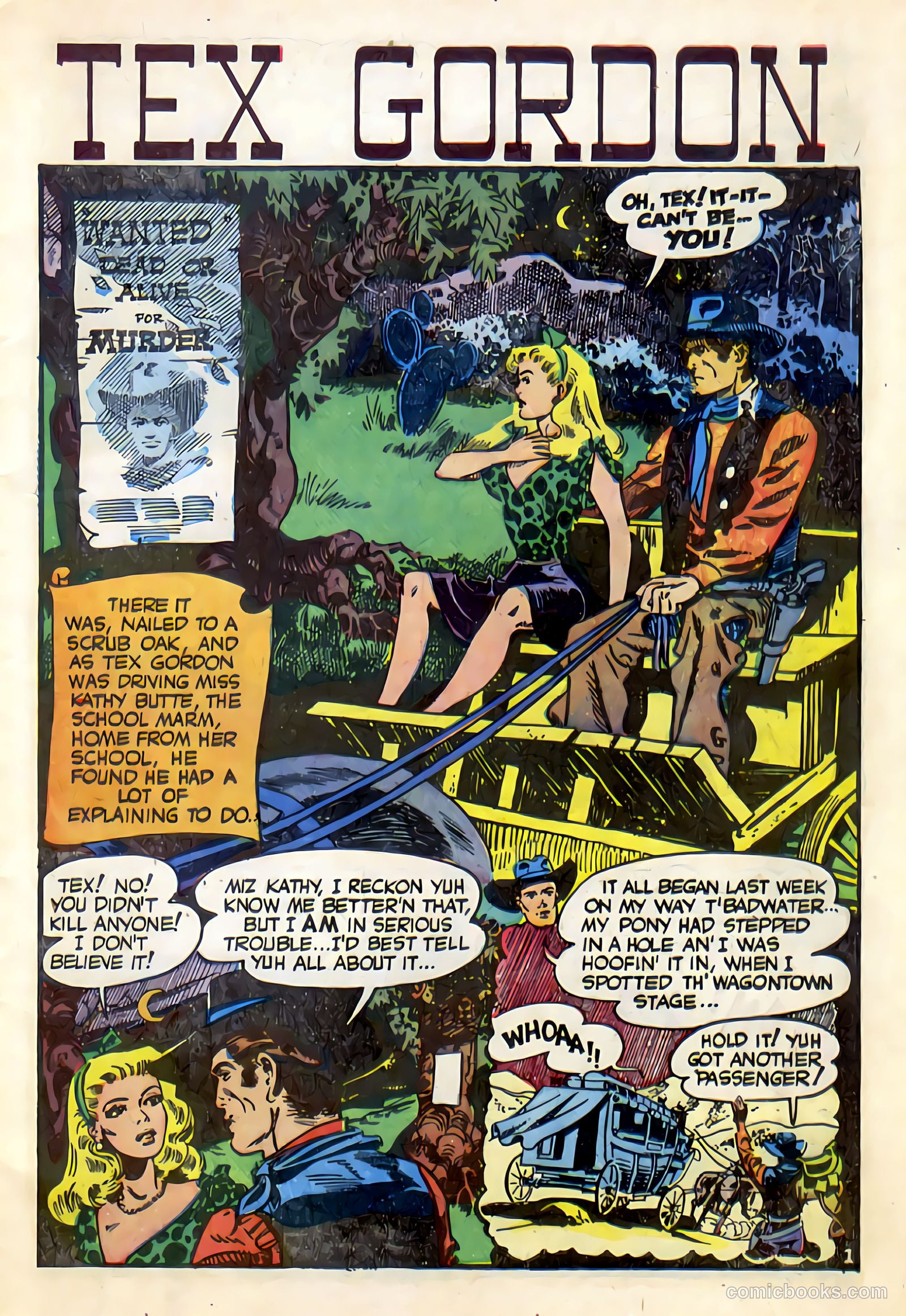 Western Crime Busters #9 (1952, Trojan Magazines) — page 3 of 36