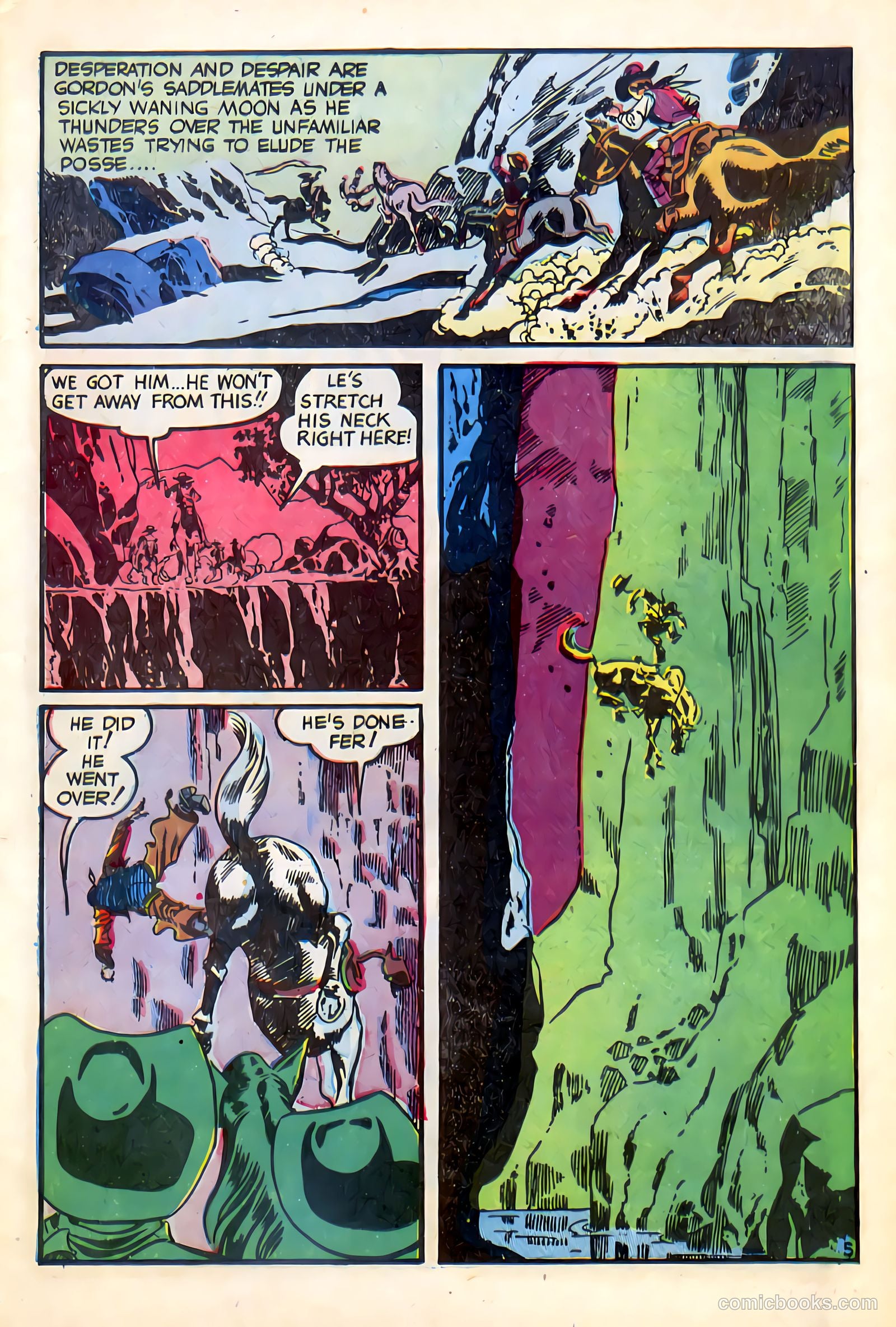 Western Crime Busters #9 (1952, Trojan Magazines) — page 7 of 36