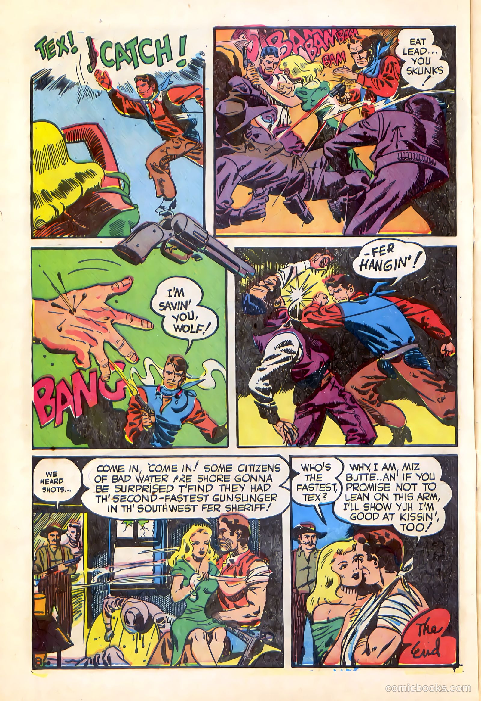 Western Crime Busters #9 (1952, Trojan Magazines) — page 10 of 36