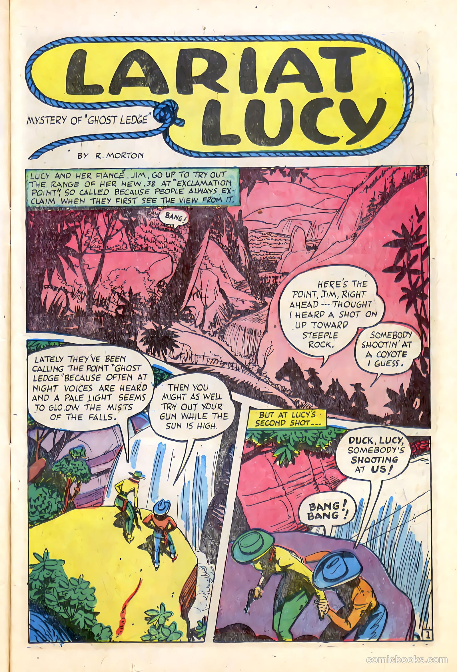 Western Crime Busters #9 (1952, Trojan Magazines) — page 11 of 36