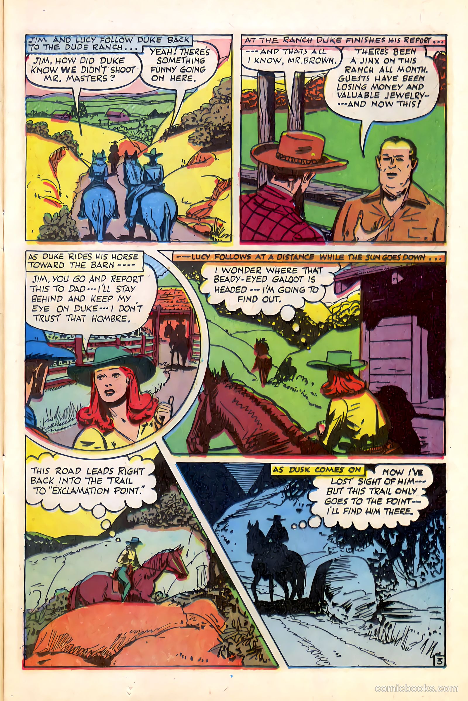 Western Crime Busters #9 (1952, Trojan Magazines) — page 13 of 36