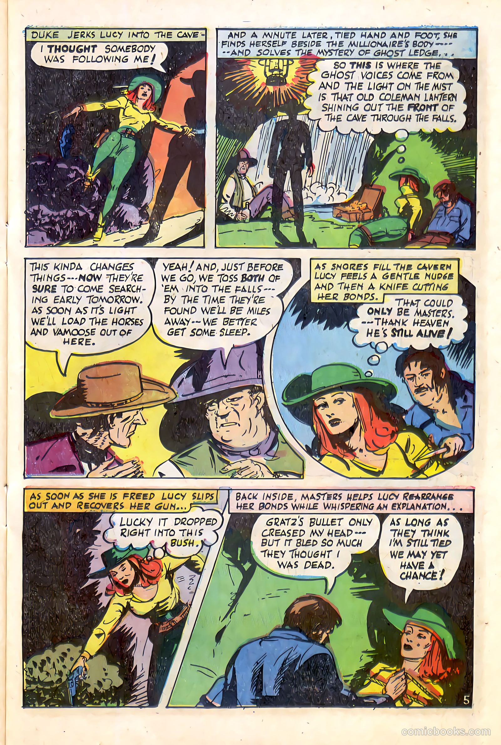 Western Crime Busters #9 (1952, Trojan Magazines) — page 15 of 36