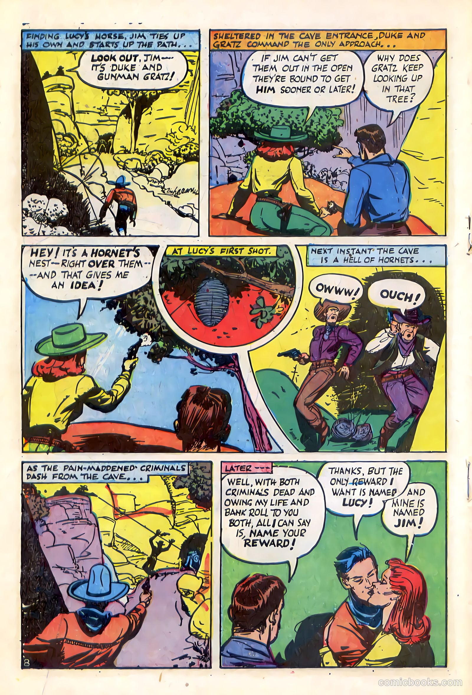 Western Crime Busters #9 (1952, Trojan Magazines) — page 18 of 36