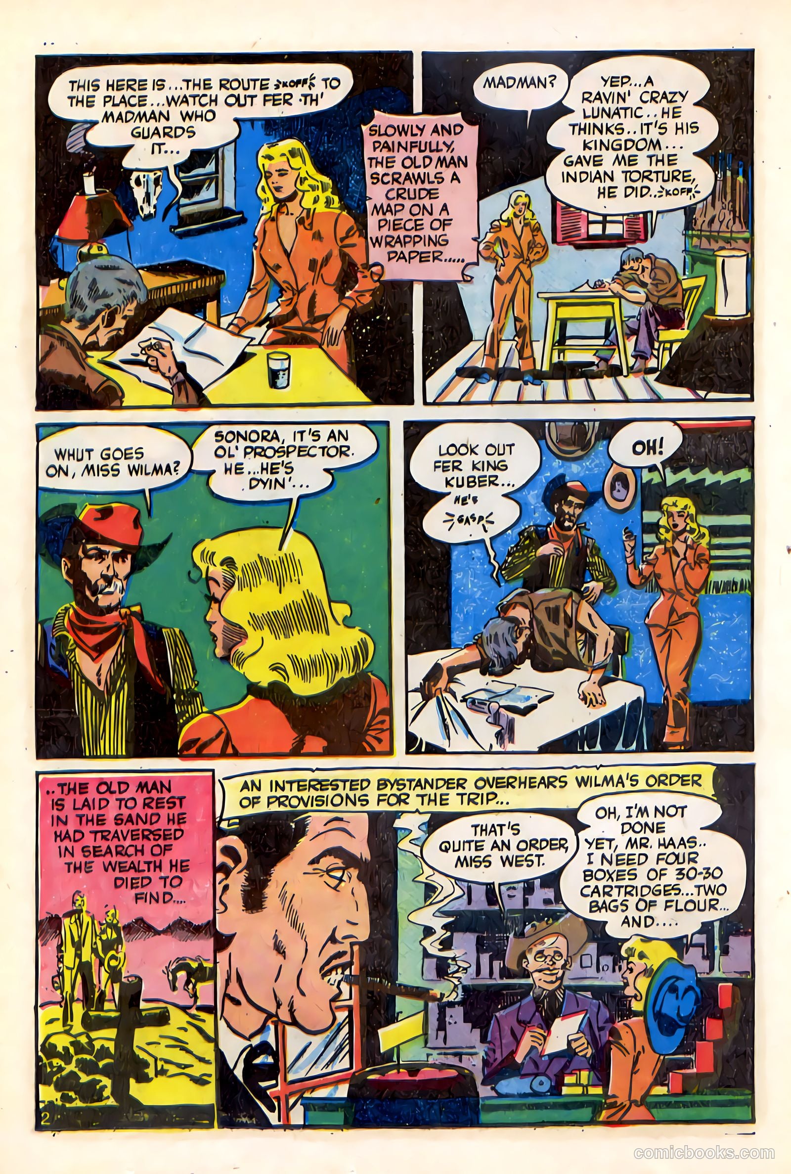 Western Crime Busters #9 (1952, Trojan Magazines) — page 20 of 36