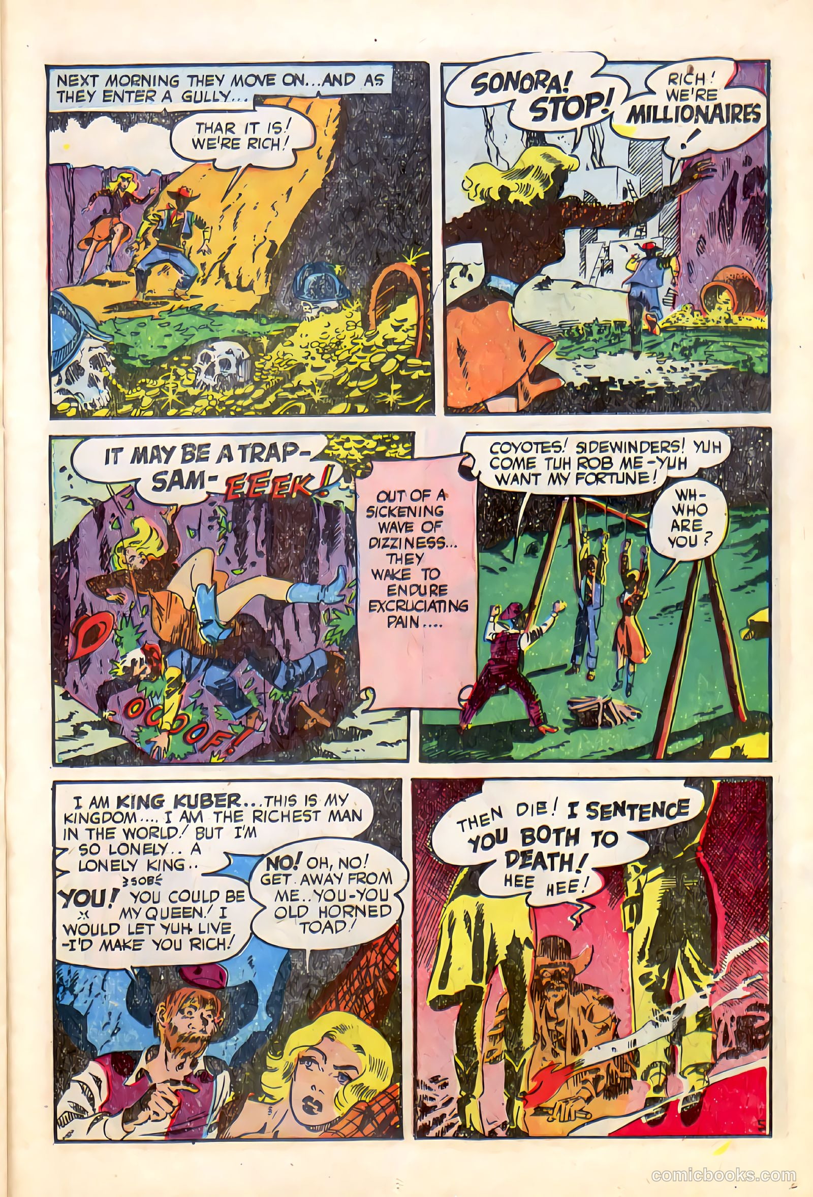 Western Crime Busters #9 (1952, Trojan Magazines) — page 23 of 36