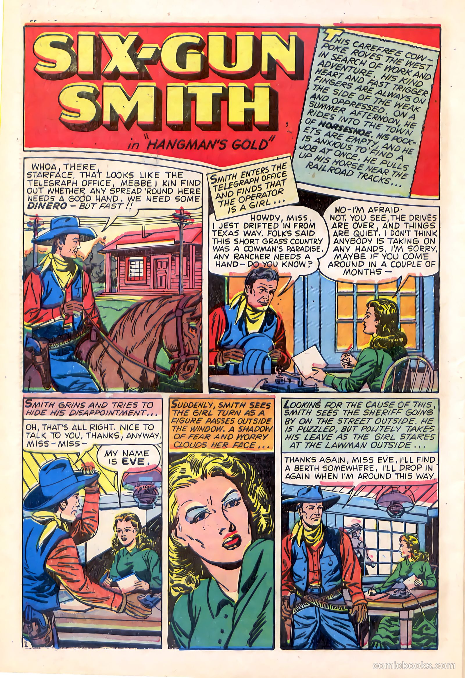 Western Crime Busters #9 (1952, Trojan Magazines) — page 28 of 36