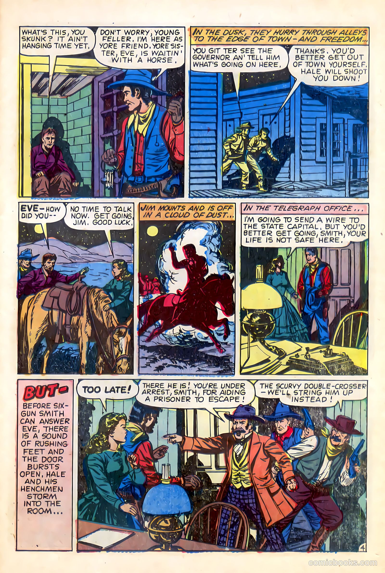 Western Crime Busters #9 (1952, Trojan Magazines) — page 31 of 36