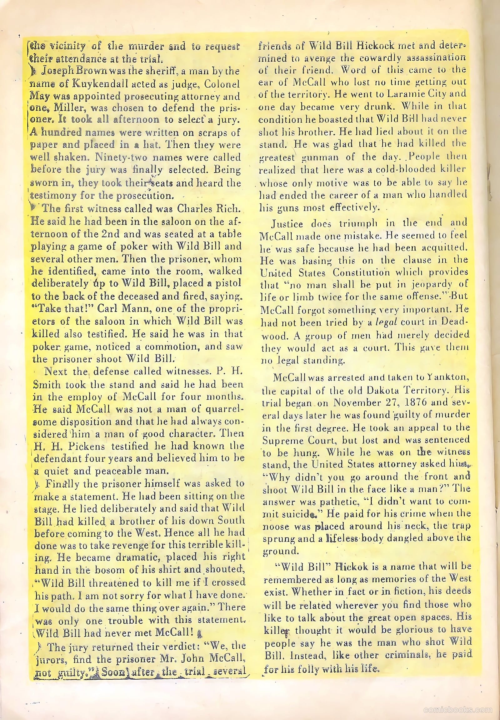 Western Crime Cases #9 (1951) — page 16