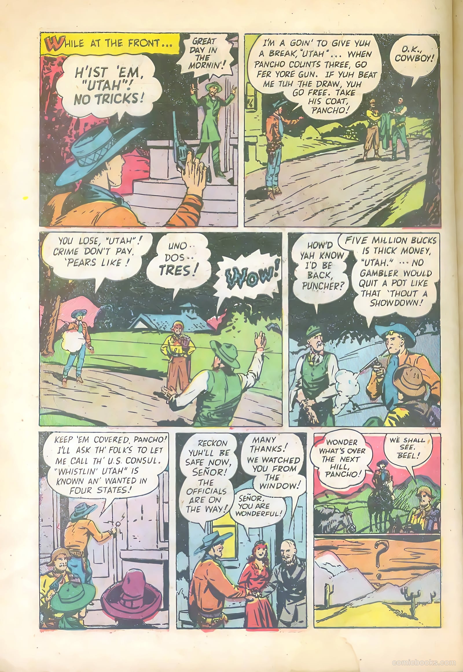 Western Crime Cases #9 (1951) — page 22