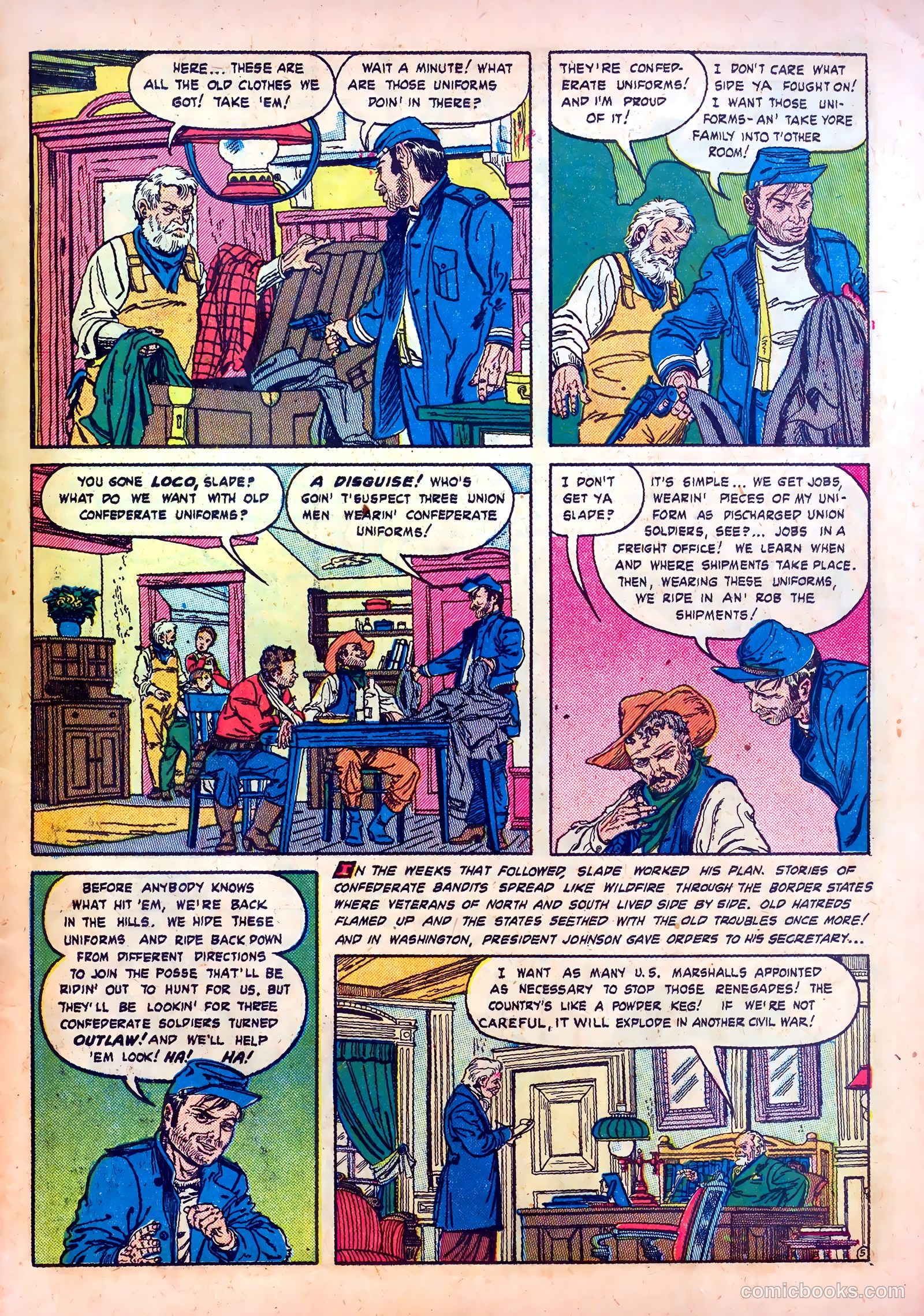 Western Fighters #1 (1950) — page 7 of 52