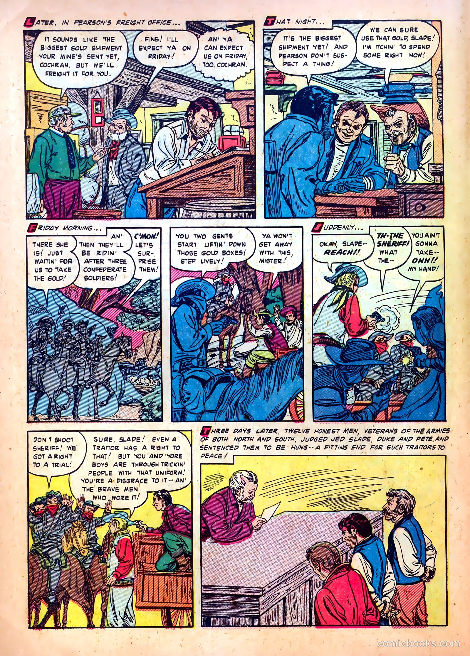Western Fighters #1 (1950) — page 10 of 52