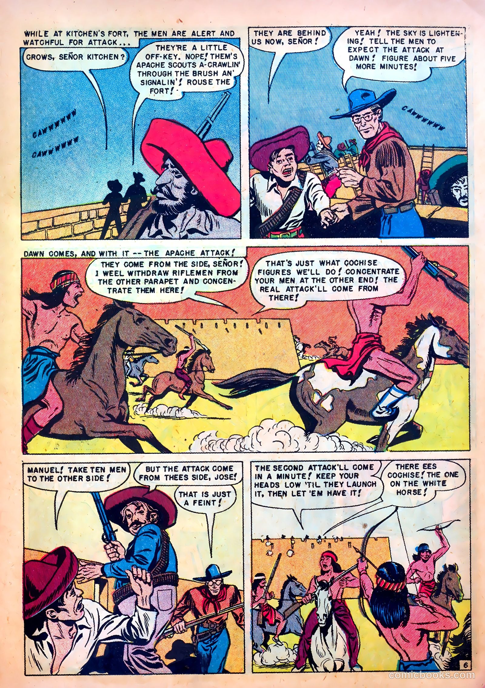 Western Fighters #1 (1950) — page 23 of 52