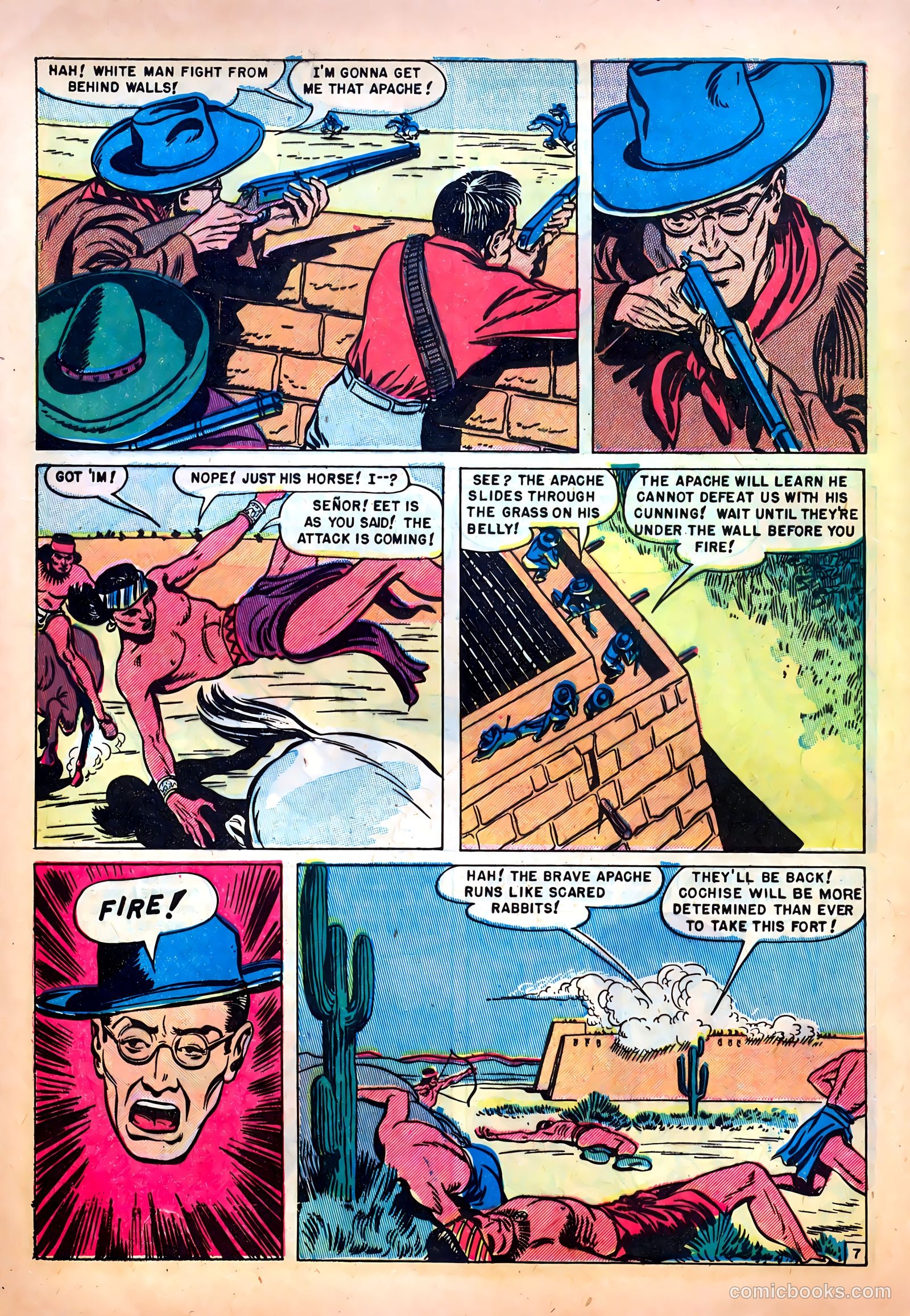 Western Fighters #1 (1950) — page 24 of 52