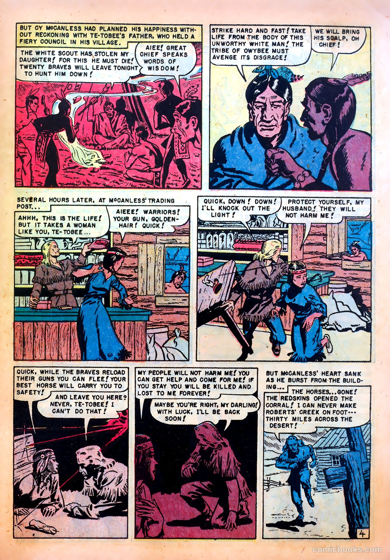 Western Fighters #1 (1950) — page 31 of 52