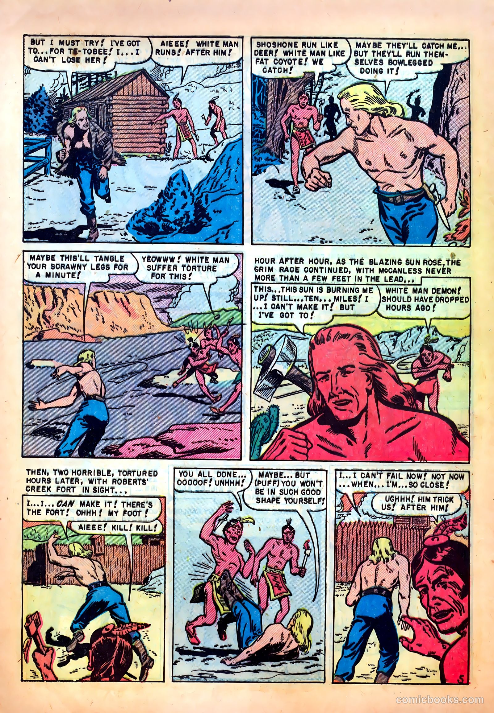 Western Fighters #1 (1950) — page 32 of 52